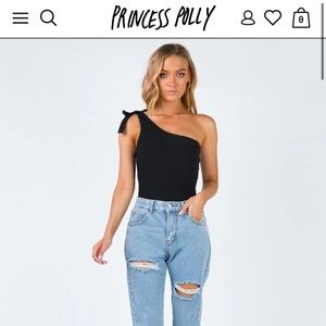 Princess Polly The Terri Black Bodysuit